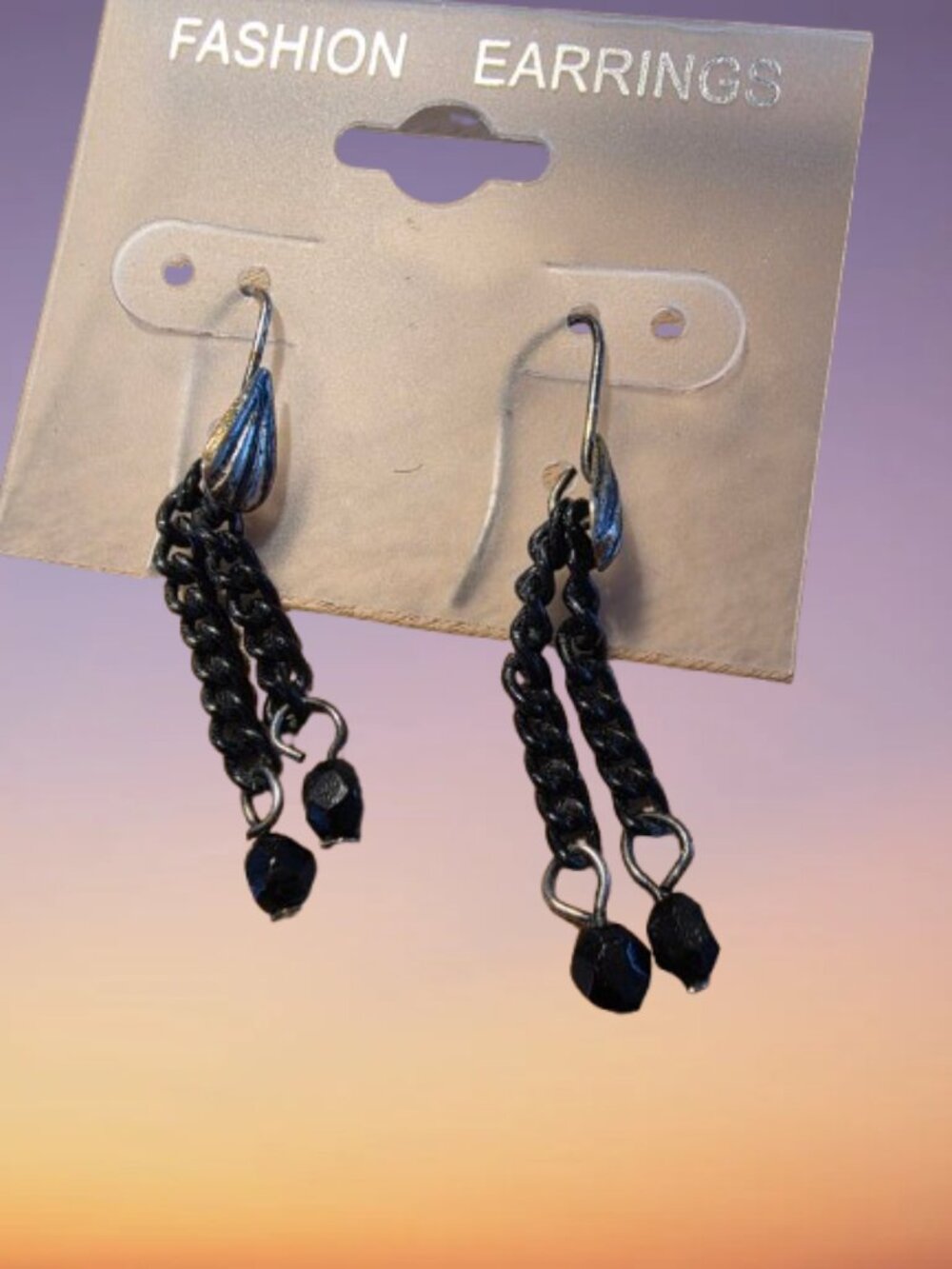 Chain Drop Earrings - Picture 5 of 5